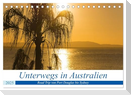 Unterwegs in Australien (Tischkalender 2025 DIN A5 quer), CALVENDO Monatskalender