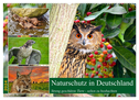 Naturschutz in Deutschland (Wandkalender 2024 DIN A2 quer), CALVENDO Monatskalender