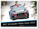 WRC Schweden White Open 2025 (Wandkalender 2025 DIN A3 quer), CALVENDO Monatskalender