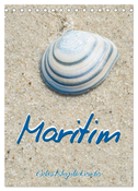 Maritim - Geburtstagskalender (Tischkalender 2024 DIN A5 hoch), CALVENDO Monatskalender