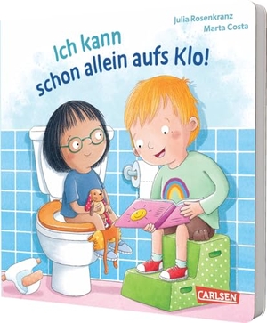 Rosenkranz, Julia. Ich kann schon allein aufs Klo! - Einfühlsames Pappbilderbuch ab 2 Jahren für spielerisches Toilettentraining. Carlsen Verlag GmbH, 2025.