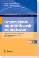 Computer-Human Interaction Research and Applications