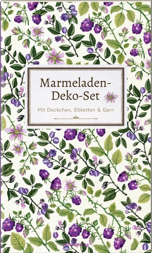 Marmeladen-Deko-Set - Beeren - mit Deckchen, Etiketten & Garn. Hoelker Verlag, 2026.
