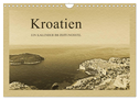 Kroatien (Wandkalender 2025 DIN A4 quer), CALVENDO Monatskalender