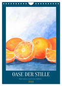 Oase der Stille - Ruhe finden in malerischen Stillleben (Wandkalender 2024 DIN A4 hoch), CALVENDO Monatskalender