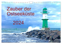 Zauber der Ostseeküste (Wandkalender 2024 DIN A4 quer), CALVENDO Monatskalender