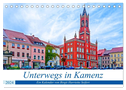 Unterwegs in Kamenz (Tischkalender 2024 DIN A5 quer), CALVENDO Monatskalender