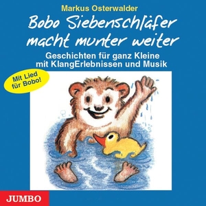 Osterwalder, Markus. Bobo Siebenschläfer macht munter weiter. CD - Sieben kurze Einschlafgeschichten. Jumbo Neue Medien + Verla, 2002.