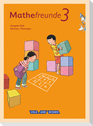 Mathefreunde 3. Schuljahr. Schülerbuch mit Kartonbeilagen Süd.