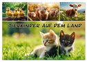 Tierkinder auf dem Land (Wandkalender 2025 DIN A3 quer), CALVENDO Monatskalender