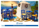 Kreta - Malerische Insel Griechenlands (Wandkalender 2024 DIN A3 quer), CALVENDO Monatskalender