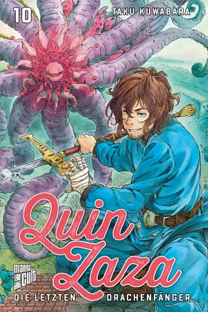 Kuwabara, Taku. Quin Zaza 10 - Die letzten Drachenfänger. Manga Cult, 2022.
