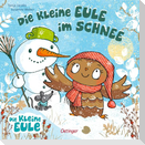 Die kleine Eule im Schnee