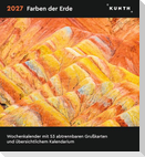 Farben der Erde - KUNTH Postkartenkalender 2027