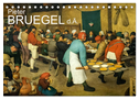 Pieter Bruegel d.Ä. (Tischkalender 2024 DIN A5 quer), CALVENDO Monatskalender
