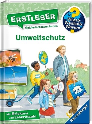 Kessel, Carola von. Wieso? Weshalb? Warum? Erstleser, Band 13: Umweltschutz. Ravensburger Verlag, 2024.