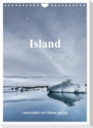 Island - Landschaften vom Wasser geprägt (Wandkalender 2024 DIN A4 hoch), CALVENDO Monatskalender