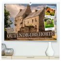 Outlndr-Drehorte (hochwertiger Premium Wandkalender 2025 DIN A2 quer), Kunstdruck in Hochglanz