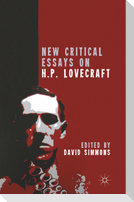 New Critical Essays on H.P. Lovecraft