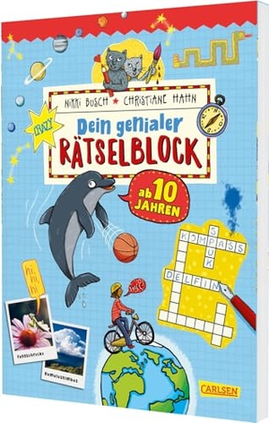 Busch, Nikki. Dein genialer Rätselblock - ab 10 Jahren | Über 200 Kreuzworträtsel, Rechenaufgaben, Sudoku, Bilderrätsel und Malen für Mädchen und Jungen. Carlsen Verlag GmbH, 2026.