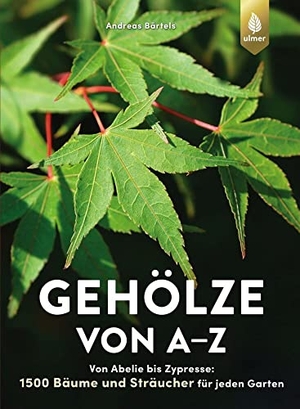 Bärtels, Andreas. Gehölze von A-Z - Von Abelie bis Zypresse: 1500 Bäume und Sträucher für jeden Garten. Alles zu Pflanzung & Pflege sowie klimatolerante Arten. Ulmer Eugen Verlag, 2023.