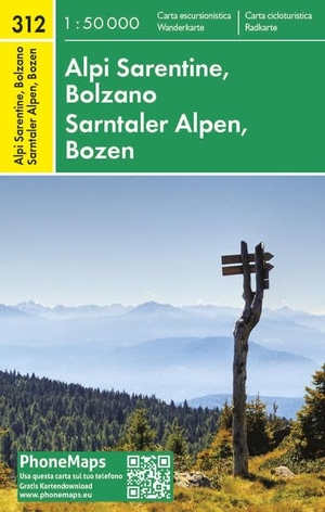 Freytag - Berndt, Spol. S R. O. (Hrsg.). Sarntaler Alpen, Bozen, Wander - Radkarte 1 : 50 000. Freytag + Berndt, 2019.