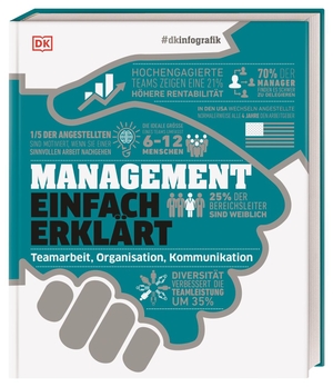 Anderson, Philippa / Black, Alexandra et al. #dkinfografik. Management einfach erklärt - Teamarbeit, Organisation, Kommunikation. Dorling Kindersley Verlag, 2021.