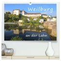 Weilburg - an der Lahn (hochwertiger Premium Wandkalender 2025 DIN A2 quer), Kunstdruck in Hochglanz