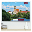 Unterwegs in Nürtingen (hochwertiger Premium Wandkalender 2024 DIN A2 quer), Kunstdruck in Hochglanz
