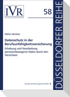 Datenschutz in der Berufsunfähigkeitsversicherung