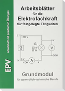 Arbeitsblätter für die Elektrofachkraft für festgelegte Tätigkeiten