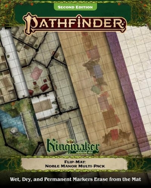 Engle, Jason A. Pathfinder Flipmat: Kingmaker Adventure Path Noble Manor Multipack. Paizo, Inc., 2022.