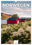 Norwegen - Eine Reise durch das skandinavische Land. (Wandkalender 2024 DIN A3 hoch), CALVENDO Monatskalender