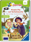 Leserabe Vor-Lesestufe - Piratin Pia auf Schatzsuche