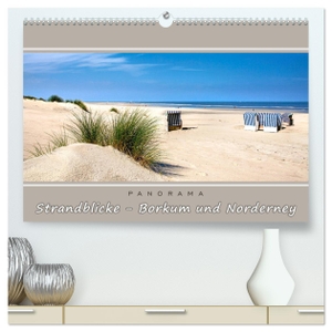 Dreegmeyer, A.. Strandblicke Borkum und Norderney (hochwertiger Premium Wandkalender 2025 DIN A2 quer), Kunstdruck in Hochglanz - Atemberaubende Panorama-Strandbilder. Calvendo, 2024.