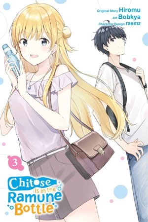 Bobkya, Bobkya / Lund, Evie et al. Chitose Is in the Ramune Bottle, Vol. 3 (manga). New River, 2023.