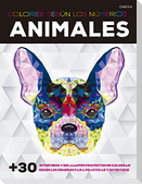 Animales : coloree según los números