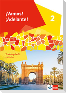 ¡Vamos! ¡Adelante! 2. Trainingsheft mit Medien 2. Lernjahr