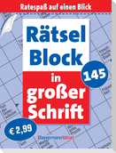 Rätselblock in großer Schrift 145 (5 Exemplare à 2,99 EUR)