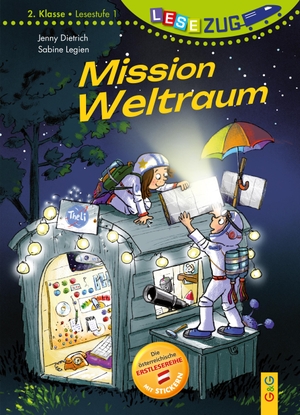 Dietrich, Jenny. LESEZUG/2. Klasse - LESESTUFE 1: Mission Weltraum. G&G Verlagsges., 2026.