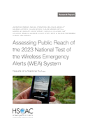 Assessing Public Reach of the 2023 National Test of the Wireless Emergency Alerts (Wea) System