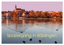 Spaziergang in Böblingen (Tischkalender 2024 DIN A5 quer), CALVENDO Monatskalender