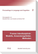 Frames interdisziplinär: Modelle, Anwendungsfelder, Methoden