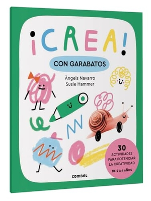 Navarro, Àngels. ¡Crea! Con Garabatos / Create! with Scribbles - Volume 3. Editorial Casals S.A., 2025.