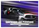 Sportwagen und Prototypen (Wandkalender 2024 DIN A2 quer), CALVENDO Monatskalender