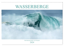 WASSERBERGE - Die Riesenwellen von Nazaré (Wandkalender 2024 DIN A3 quer), CALVENDO Monatskalender