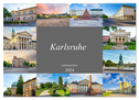 Karlsruhe Impressionen (Wandkalender 2024 DIN A2 quer), CALVENDO Monatskalender