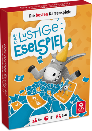 Das lustige Eselspiel in Stülpschachtel. Cartamundi Deutschland, 2010.