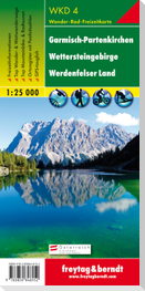 Garmisch-Partenkirchen: Wettersteingebirge, Werdenfelser Land 1 : 25 000