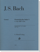 Johann Sebastian Bach - Französische Suite V G-dur BWV 816